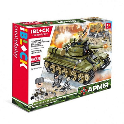 Конструктор Iblock Військова техніка PL-920-175
