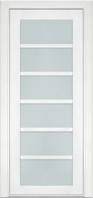 Дверное полотно Terminus №137 ПО 800 мм ясень белый 