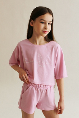 Комплект для девочек KOSTA р.134–140 сиреневый 2257-9 