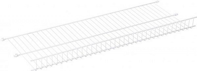 Полка для обуви 1200 мм белый