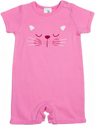 Пісочник для дівчинки Luna Kids Киця р.74 рожевий