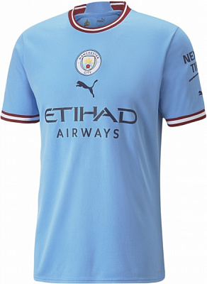 Футболка Puma MCFC HOME JERSEY REPLICA 76571001 р.XL блакитний