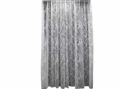 Тюль Елка белый мрамор с утяжелителем 300х270 см Velvet House