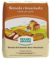 Борошно Molino Grassi з твердих сортів пшениці для хліба 1000 г
