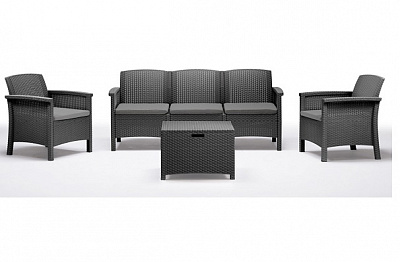 Комплект меблів Bica Venezia 3 сірий 9168.4