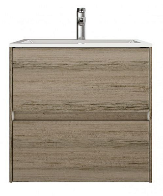 Тумба подвесная Water House Preference N2 60 МДФ секвойя под умыв.Амальфи 60