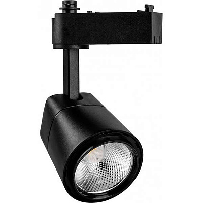 Трековий прожектор LightMaster LED 8 Вт 4000 К чорний AL532