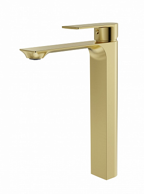 Смеситель для умывальника Aqua Rodos MODENA 06 Gold высокий АР000110528