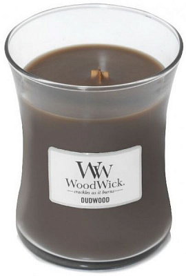 Свічка ароматична Woodwick Medium Oudwood 275 г