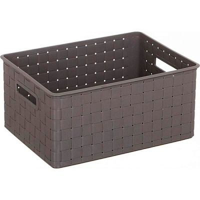 Корзина Curver Nuance 39x29x18 см темно-коричневая