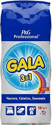 Пральний порошок для машинного прання Gala Expert Color 15 кг
