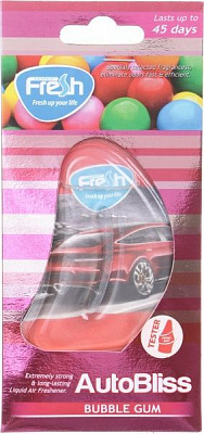 Ароматизатор підвісний FRESHWAY AutoBliss Bubble Gum 8 мл