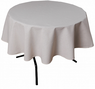 Скатерть Шанталь Ø 160 см бежевый La Nuit