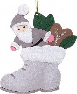 Підвіска Миколай в чобітку 11,5 см