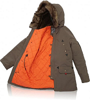 Куртка Торнадо N3B "Аляска" 3-4 (167-177 см) р. S койот 1991