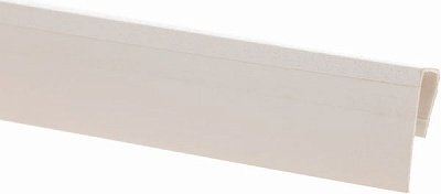 Профіль монтажний ПВХ Унипласт стартовий 3 м інтонако білий