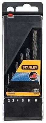 Сверло Stanley 2 - 8 мм 6 шт. STA56010