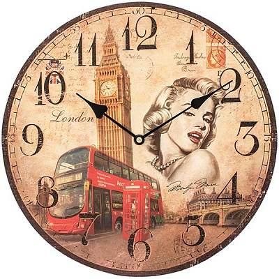 Часы настенные Мерелин 34 см