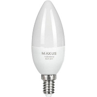 Лампа LED Maxus C37 CL-F 6 Вт E14 4100K 