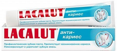 Зубная паста Lacalut Anti-caries 75 мл