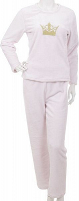 Піжама жіноча з короною р. XL lilac