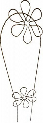 Опора для вьющихся растений Ромашка двойная