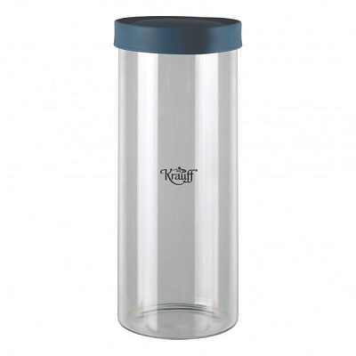 Банка для сипучих Stapel 1700 мл із силіконовою кришкою 31-289-009 Krauff