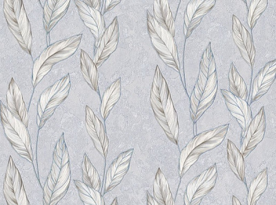 Шпалери вінілові на флізеліновій основі Слов'янські шпалери Le Grand platinum 1577-03 1,06x10,05 м