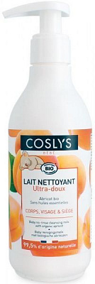 Молочко COSLYS з органічним абрикосом 250 мл