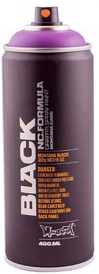 Краска аэрозольная Montana BLACK 4040 Pimp фиолетовый мат 400 мл