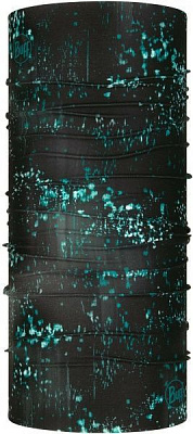 Мультифункциональный головной убор BUFF COOLNET UV+ BU MFMICNUVSTD р.OS черно-бирюзовый 