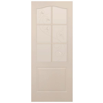 Дверное полотно ОМиС Класика ЗС+КМ 800 мм дуб беленый