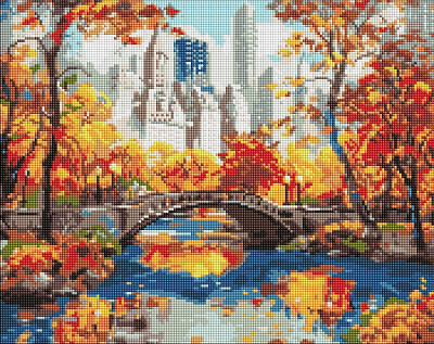 Алмазная мозаика Золотой парк ©art_selena_uа Ideyka