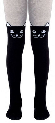 Колготки детские Conte-Kids CK Tip-Top 4С-05СП 466 р.150-152 черно-серый 