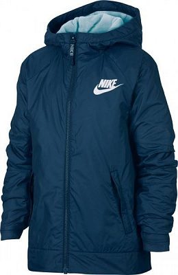 Куртка Nike B NSW JKT FLC LND OW 939556-474 M синій