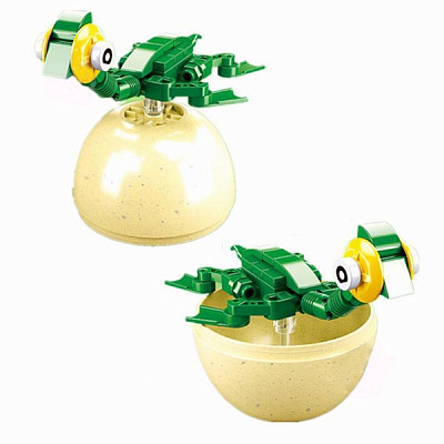 Коструктор-сюрприз Sluban Qbricks egg Динозаври M38-B0796