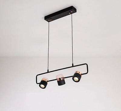 Подвес Altalusse INL-5113P-15 SMD LED 15 Вт черный/золото 