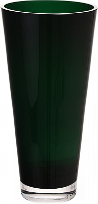 Ваза стеклянная Wrzesniak Glassworks Sofi 30 см зеленый 17-133B