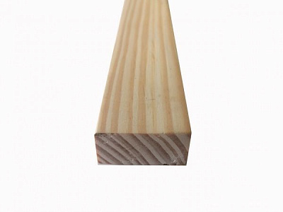 Молдинг прямокутний Лісбудінвест декоративний 15х30х2000 мм сосна в/г