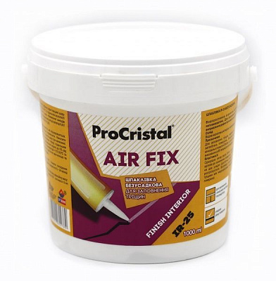 Шпаклівка ProCristal ІР-25 безусадкова 1л