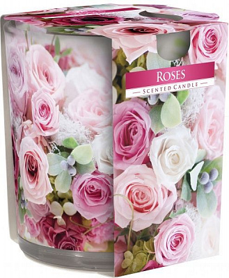 Свеча ароматическая sn72S/02 Роза Bispol