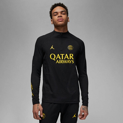 Джемпер Nike AIR JORDAN PSG M NK DFADV STRK ELT DRIL TP KKS 4TH DR4498-011 р. 2XL черный