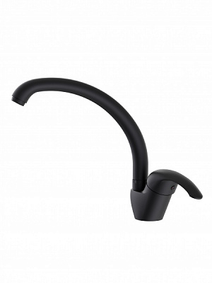 Смеситель для кухни Aqua Rodos Аero black 90100