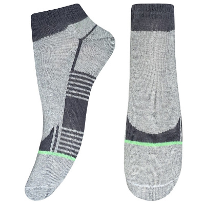 Шкарпетки дитячі унісекс Легка хода 9399 р. 20–22 срібний меланж