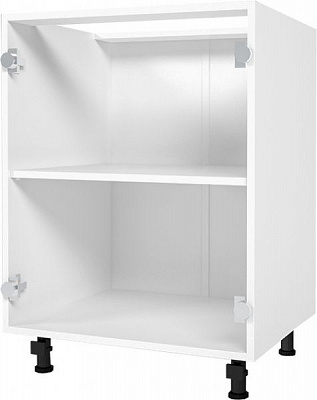 Тумба нижня розпашна 600x820x522 мм білий