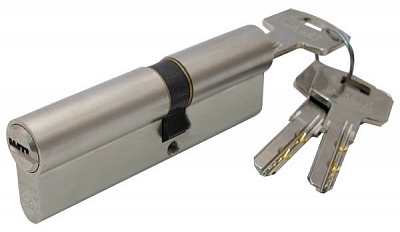 Циліндр Mauer DC18-E1/E2 41x51 ключ-ключ 92 мм нікель