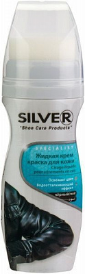 Крем для обуви Silver Премиум 75 мл черный