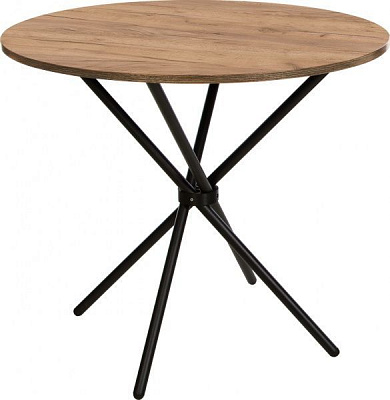 Стол обеденный Nowy Styl AQUA BLACK (18) D900*H797 (СН) 