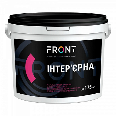 Фарба водоемульсійна Front Інтер'єрна 7кг