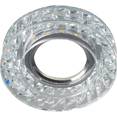 Светильник точечный Светкомплект AG 661 с LED-подсветкой 50 Вт G5.3 4500 К хром 